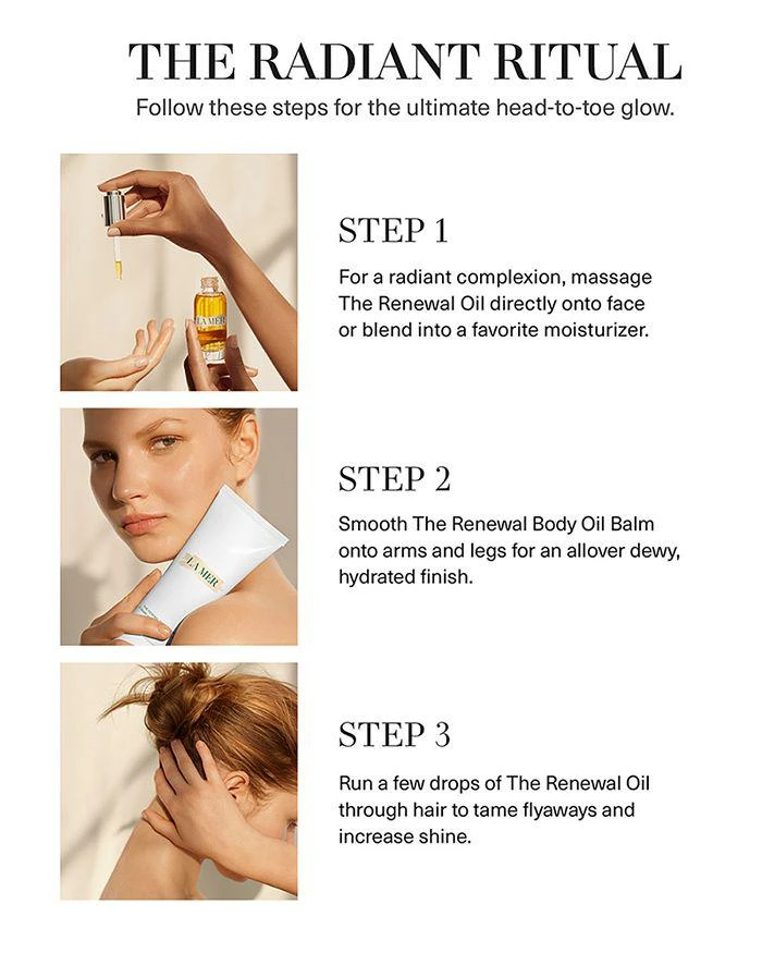 商品La Mer|The Renewal Body Oil Balm 6.7 oz.,价格¥1713,第4张图片详细描述