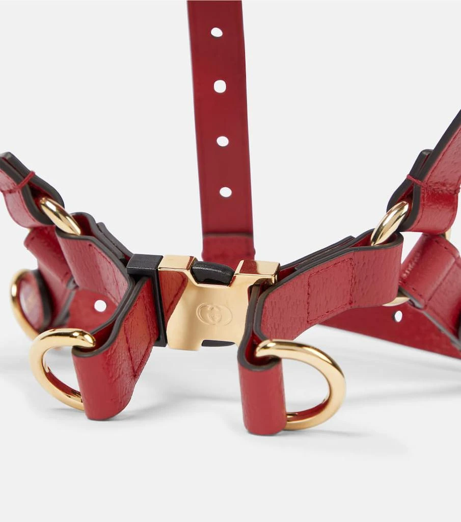 商品Gucci|S/M人造皮革狗狗背带,价格¥5195,第4张图片详细描述