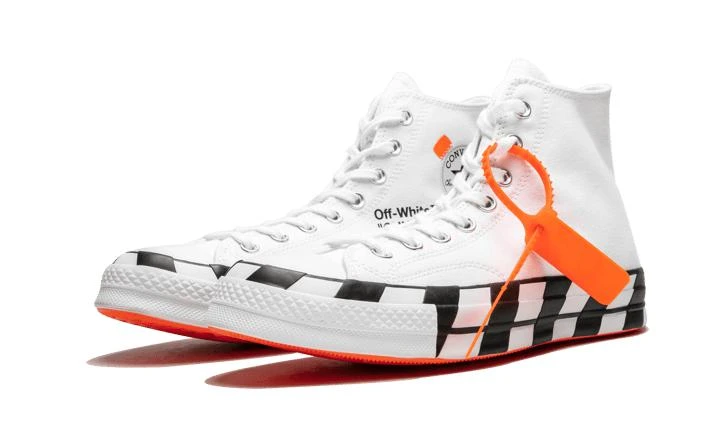 商品Converse|Off-White x Converse Chuck 70 Hi 2.0黑白 阴阳 休闲鞋,价格¥2300-¥5946,第3张图片详细描述