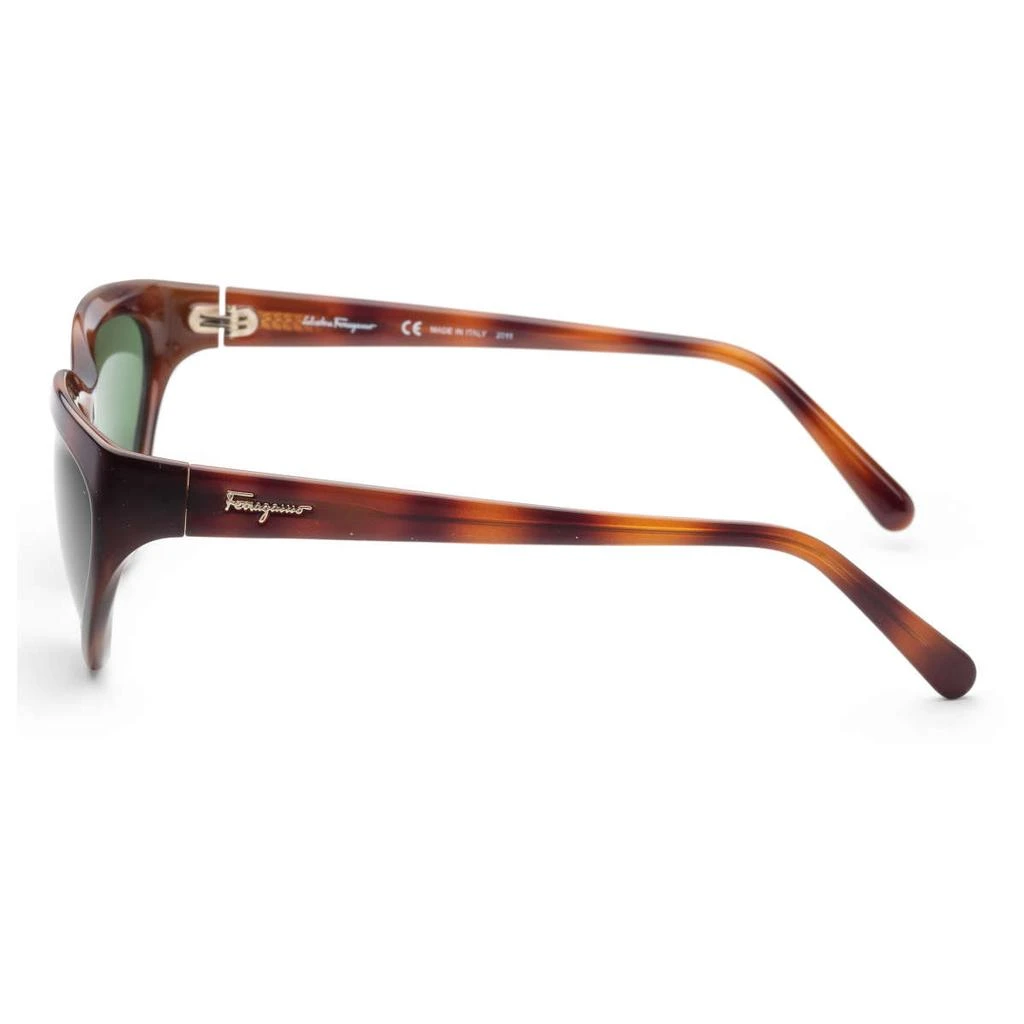商品Salvatore Ferragamo|Ferragamo 棕色 Cat-Eye 太阳镜,价格¥443,第2张图片详细描述