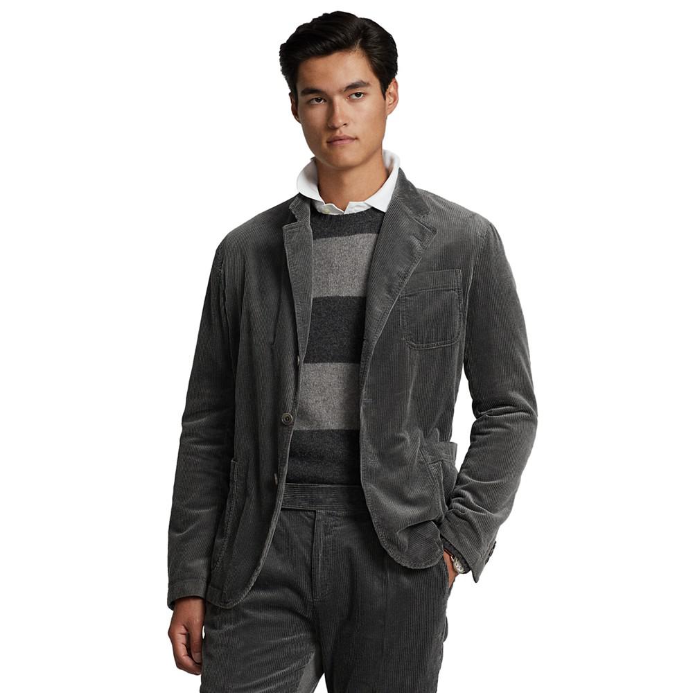 Men's Corduroy Suit Jacket商品第1张图片规格展示