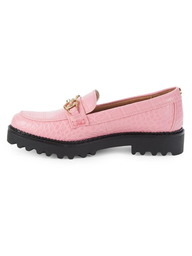 商品Sam Edelman|Deana Croc-Embossed Bit Loafers,价格¥237,第4张图片详细描述