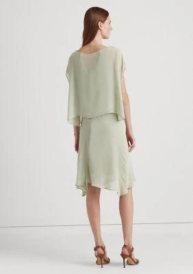 商品Ralph Lauren|Ralph Lauren Asymmetrical Georgette Dress,价格¥326,第2张图片详细描述