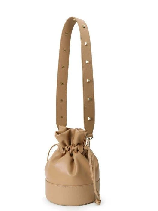 商品VIVICHO|Candy Bucket Bag -  Caramel,价格¥769,第5张图片详细描述