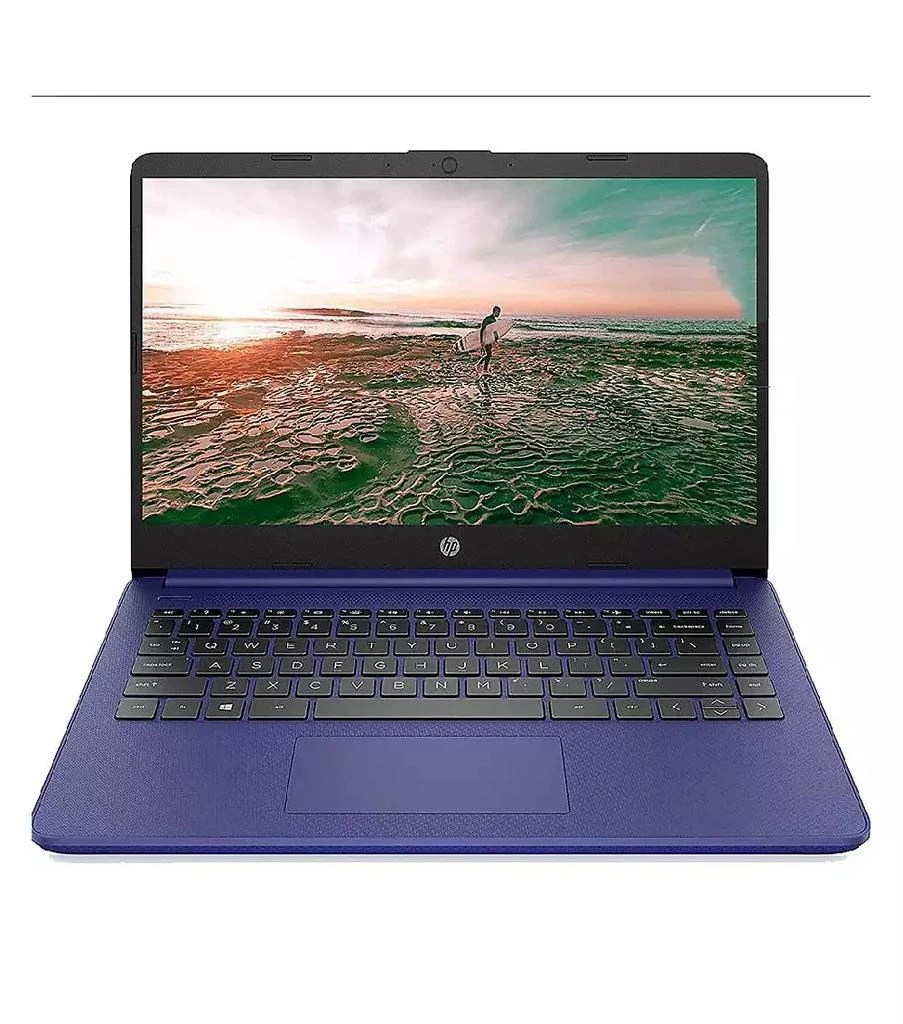 商品HP|14" Laptop Intel Celeron 4GB RAM 64GB SSD Storage Windows 10 - Indigo Blue,价格¥1761,第1张图片