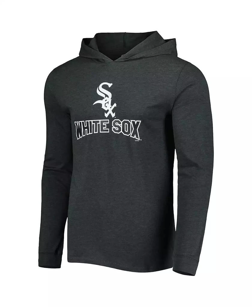 商品Concepts Sport|Men's Heather Black and Heather Charcoal Chicago White Sox Meter Pullover Hoodie and Joggers Set,价格¥412,第2张图片详细描述