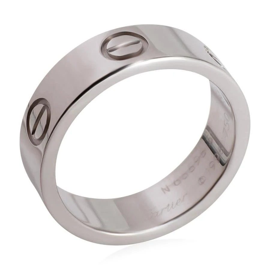 商品[二手商品] Cartier|Pre-Owned Cartier Love Ring in 18k White Gold,价格¥13648,第1张图片