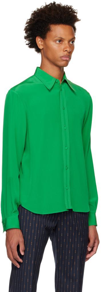 商品Gucci|Green Gainsburg Shirt,价格¥7572,第4张图片详细描述