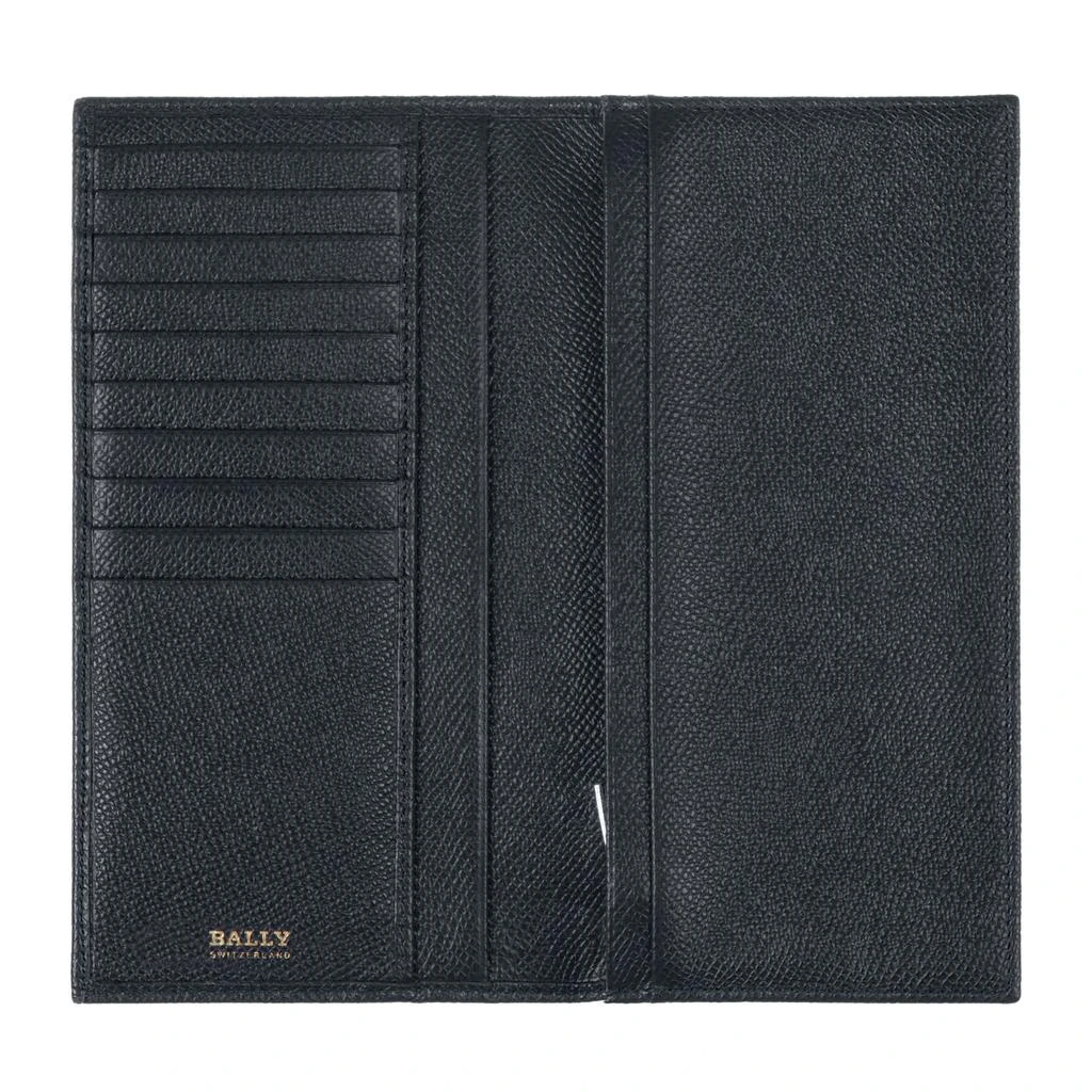 商品Bally|NEW Bally Laltyl Men's 6225329 Black Leather Bi-fold Wallet MSRP,价格¥1157,第2张图片详细描述