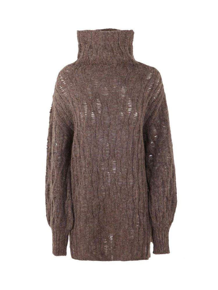 商品Uma Wang|Uma Wang Turtleneck Oversized-Fit Knitted Sweater,价格¥1945,第1张图片