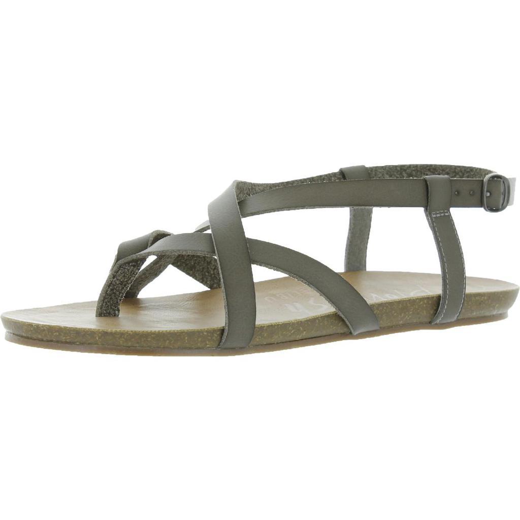 商品Blowfish|Blowfish Womens GRANOLA Flat Slingback Thong Sandals,价格¥655,第1张图片