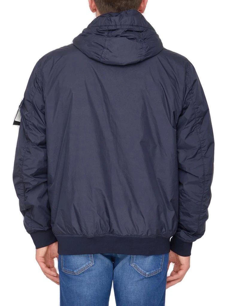 商品Stone Island|Stone Island Logo Patch Zip-Up Padded Jacket,价格¥5580,第4张图片详细描述