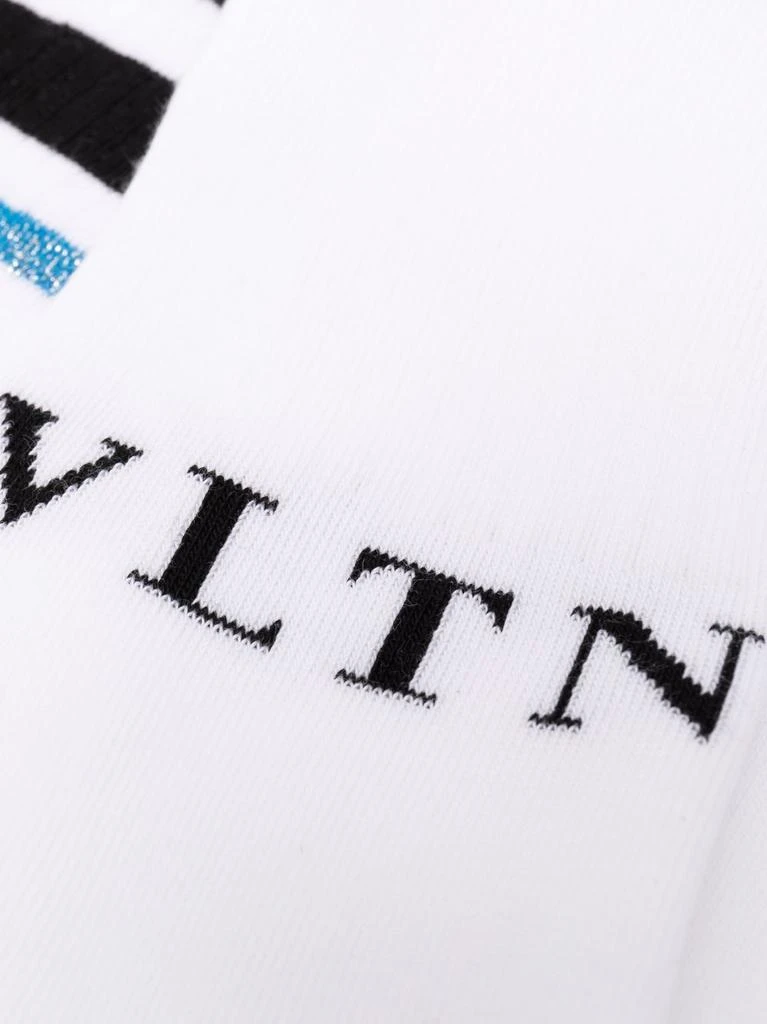 商品Valentino|VALENTINO - Logo Cotton Socks,价格¥669,第2张图片详细描述