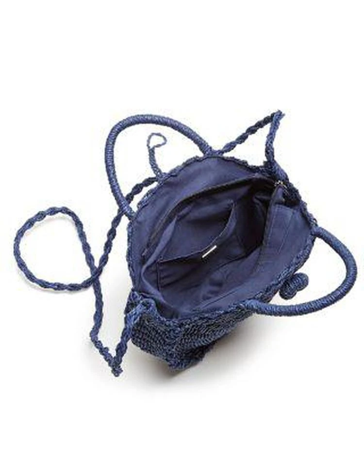 商品Bloomingdale's|remi & reid Cabanas Circle Straw Crossbody,价格¥383,第3张图片详细描述