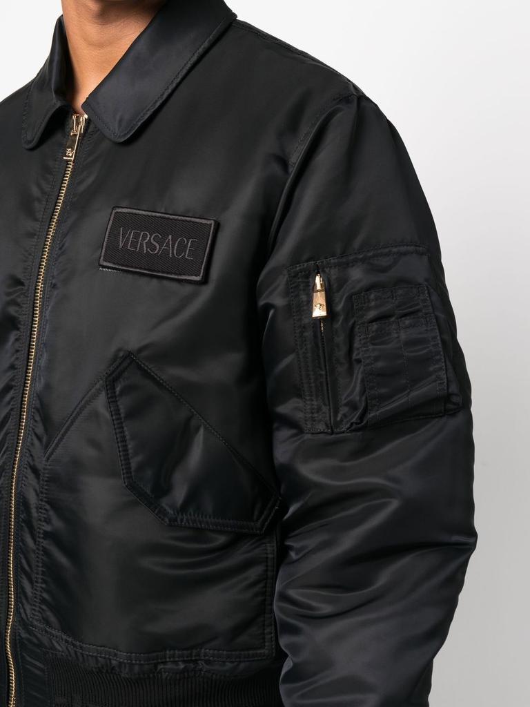 Logo patch bomber jacket商品第5张图片规格展示