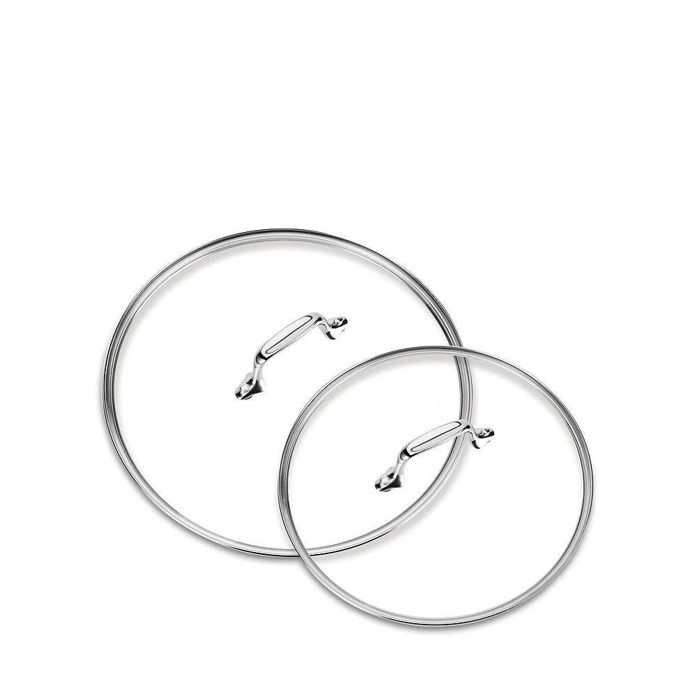 商品All-Clad|10” & 12” Fry Pan Lids, Set of 2,价格¥374,第1张图片