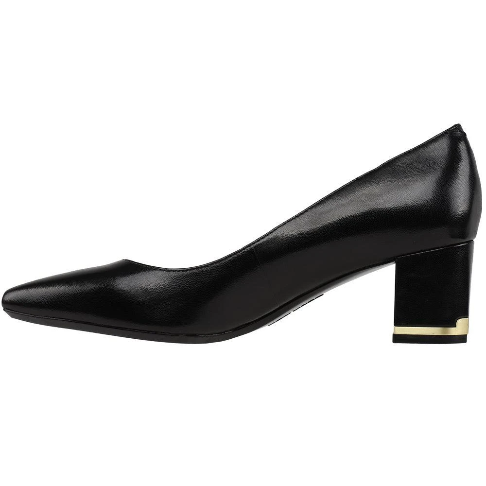 商品Calvin Klein|Nita Pointed Toe Block Heel Pumps,价格¥546,第3张图片详细描述