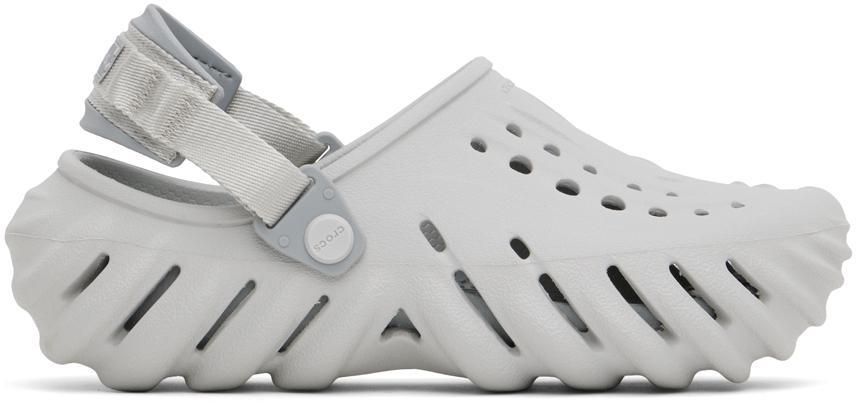 商品Crocs|Off-White Echo Clogs,价格¥563,第1张图片