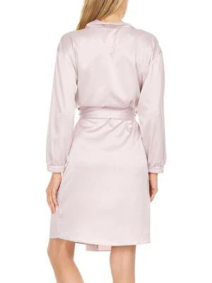 商品Flora Nikrooz|Viola Charmeuse Robe,价格¥79,第2张图片详细描述