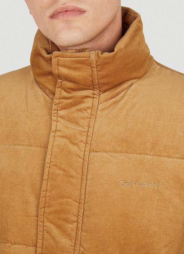 Layton Quilted Jacket in Brown商品第6张图片规格展示