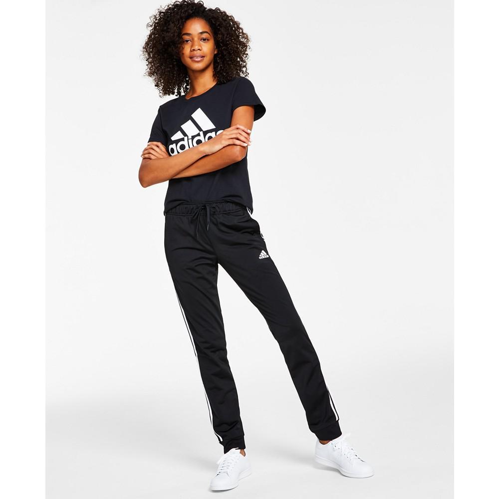 商品Adidas|Women's Essentials Warm-Up Slim Tapered 3-Stripes Track Pants, XS-,价格¥166,第4张图片详细描述