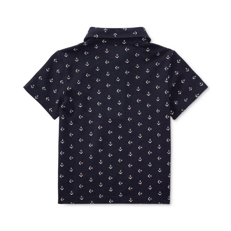 商品Ralph Lauren|Ralph Lauren Anchor-Print Cotton Polo, Baby Boys,价格¥132,第2张图片详细描述