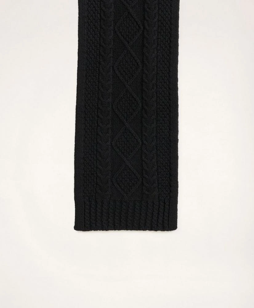 商品Brooks Brothers|Aran Cable Knit Scarf,价格¥469,第2张图片详细描述