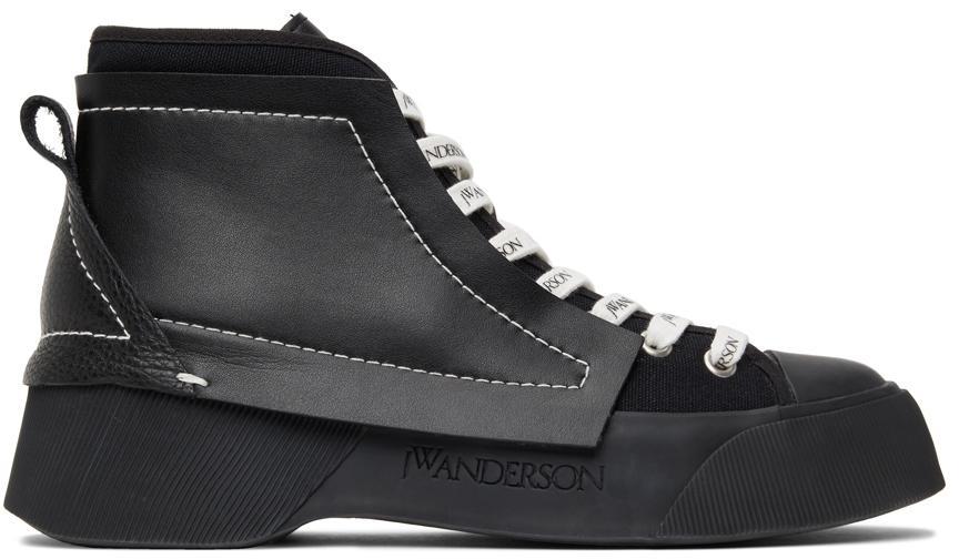 商品JW Anderson|Black Trainer Sneakers,价格¥2472,第1张图片