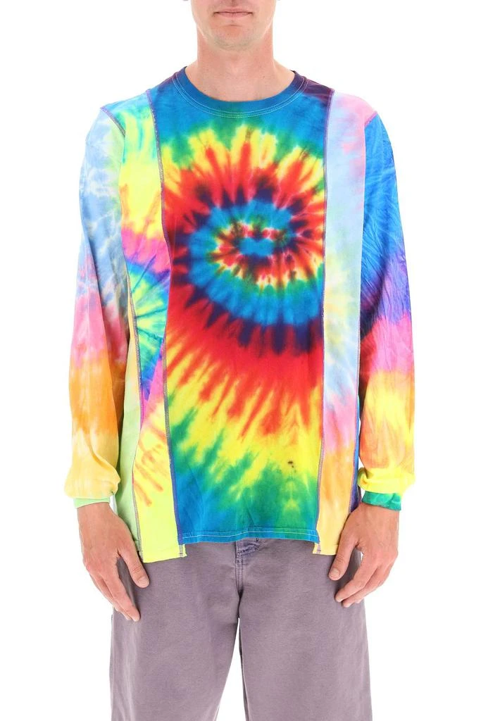 商品Needles|Needles tie-dye long-sleeved t-shirt rebuild,价格¥1191,第2张图片详细描述