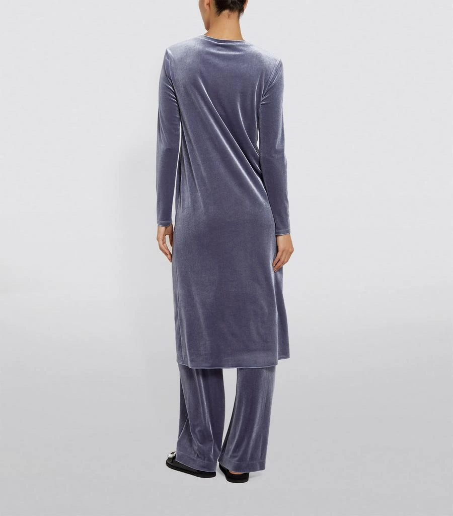 商品Max Mara|Velvet Lounge Dress,价格¥1667,第2张图片详细描述