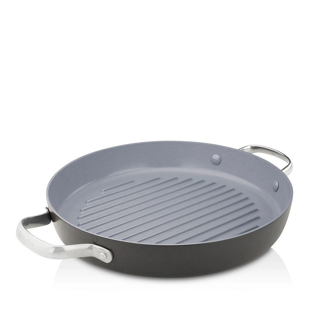 商品Greenpan|Valencia Pro 11" Ceramic Nonstick Grill Pan,价格¥670,第1张图片