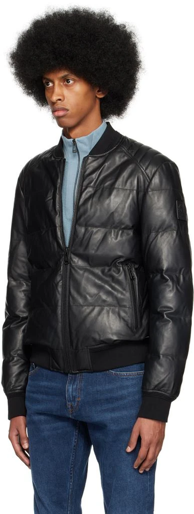 商品BELSTAFF|Black Radial Leather Jacket,价格¥9388,第4张图片详细描述