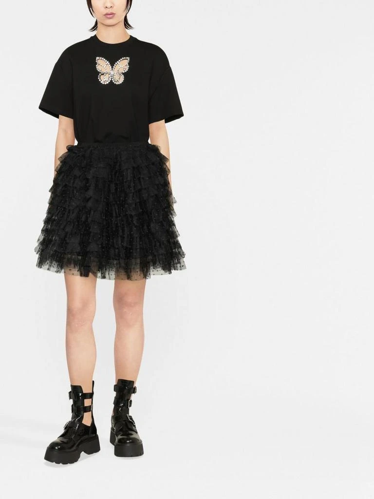 商品RED Valentino|R.E.D. Valentino Skirts Black,价格¥2651,第3张图片详细描述