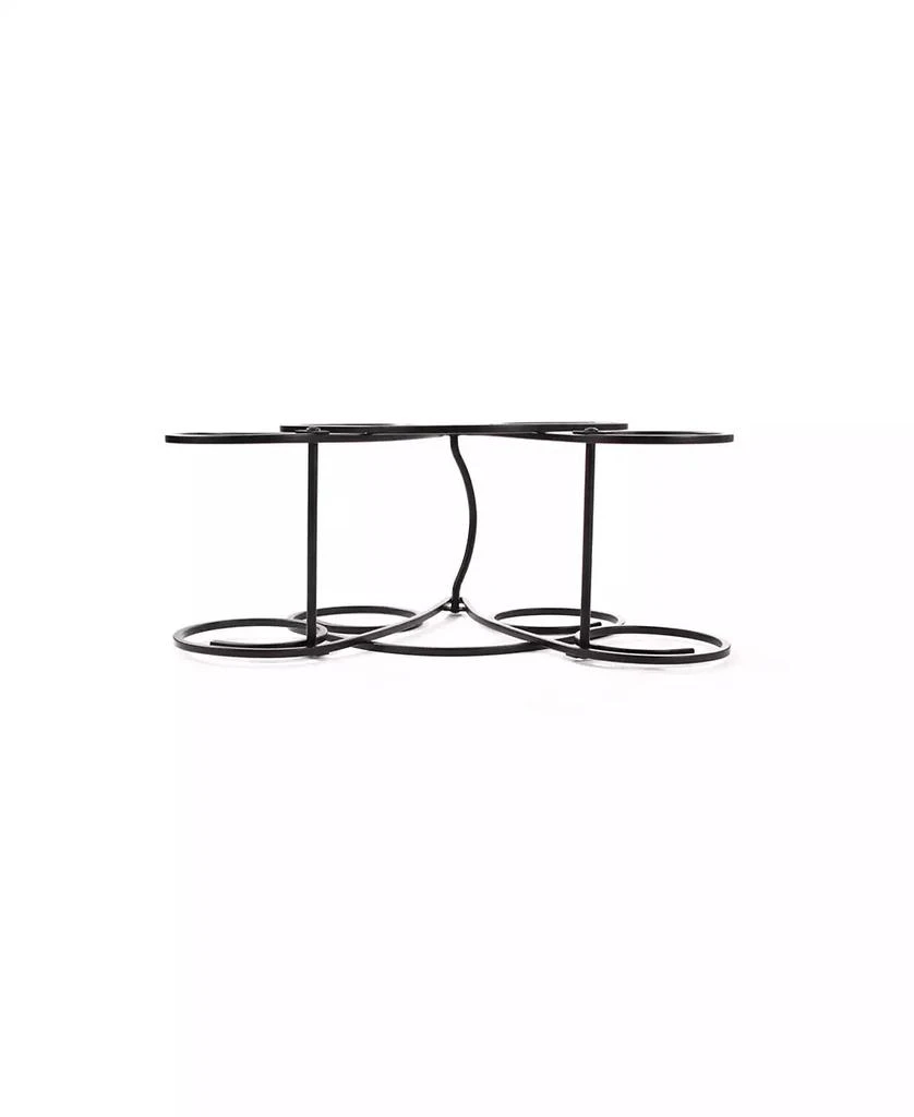 商品Spectrum|Bordeaux Knock Down 5-Bottle Wine Rack,价格¥295,第5张图片详细描述