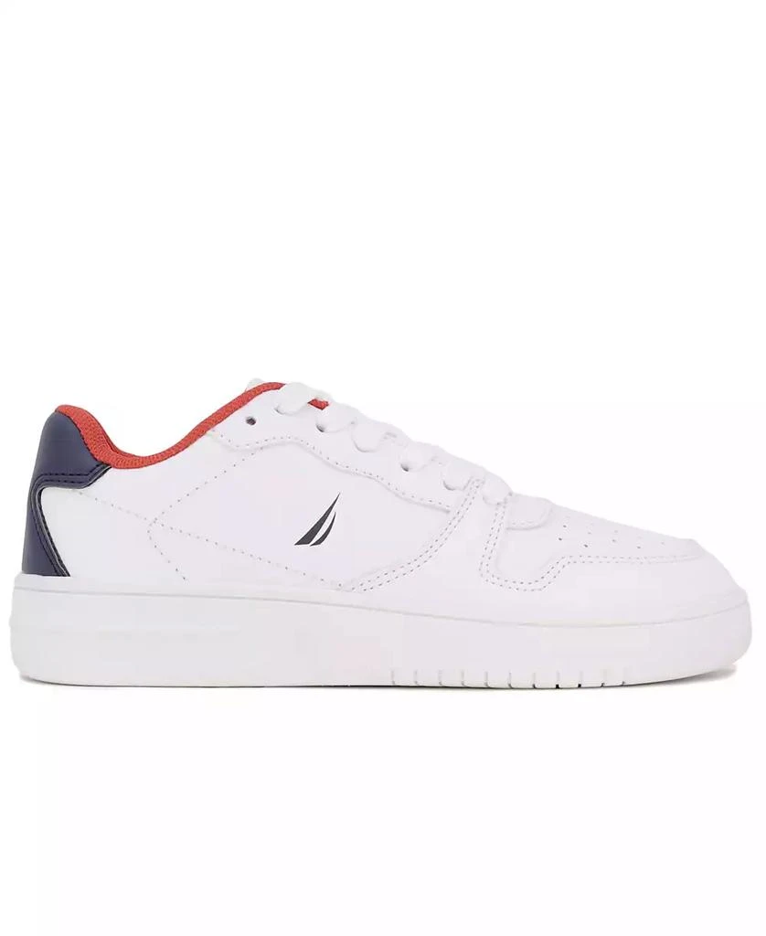 商品Nautica|Little Boys Lace Up Low Cut Court Casual Sneaker,价格¥178,第4张图片详细描述