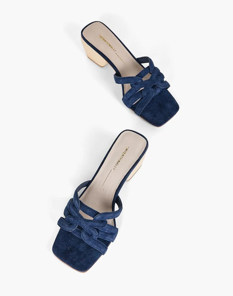 商品Madewell|Intentionally Blank Leather Kane Mule Sandals,价格¥722,第4张图片详细描述