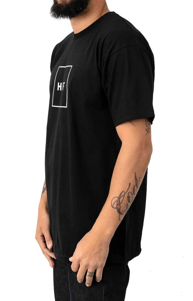 商品HUF|Essentials Box Logo T-Shirt - Black,价格¥134,第2张图片详细描述