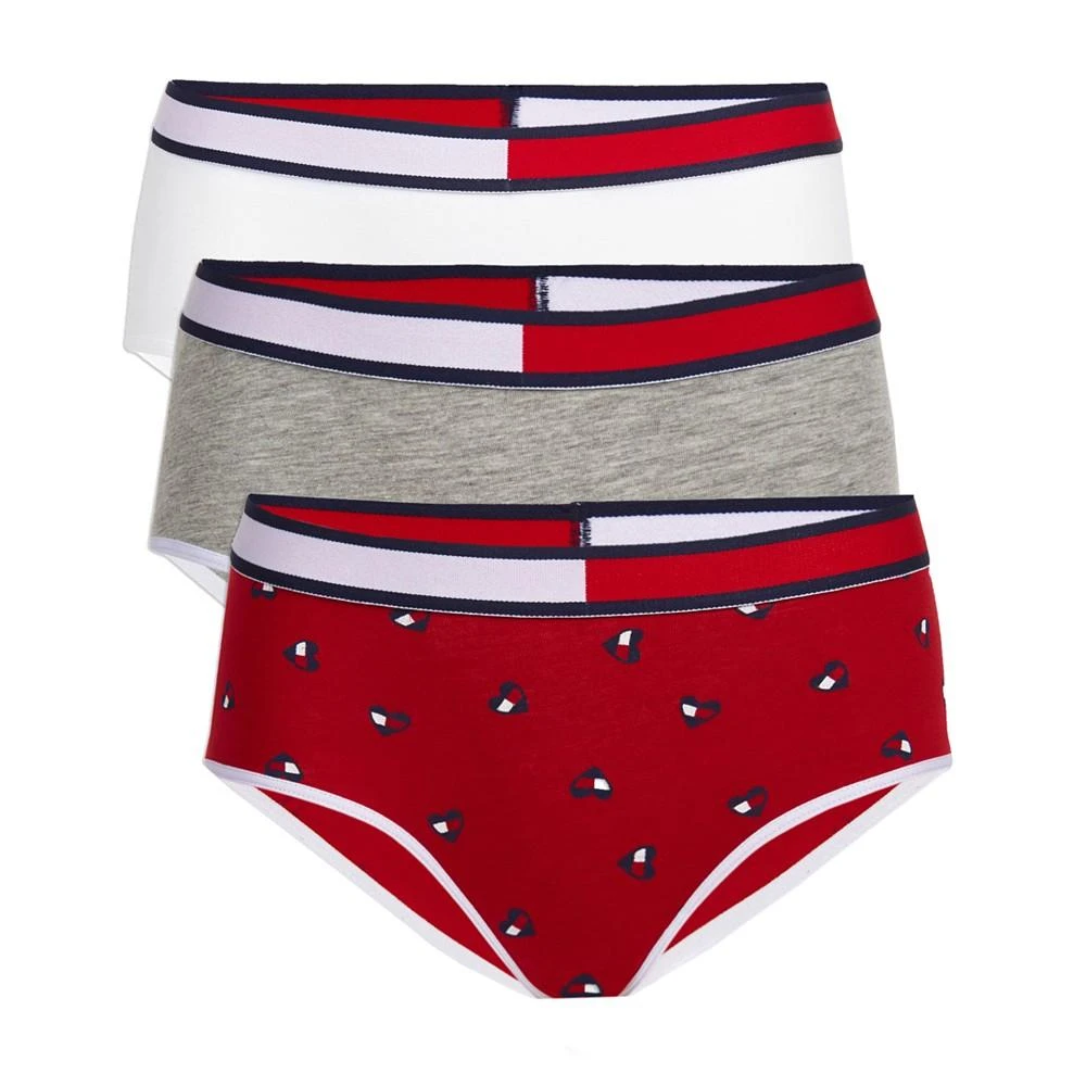 商品Tommy Hilfiger|Little & Big Girls 3-Pk. Hipster Underwear,价格¥59,第1张图片