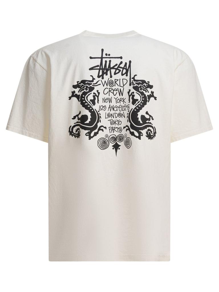 Stüssy Pigment Dyed Double Dragon T-Shirt – On Sale Now with