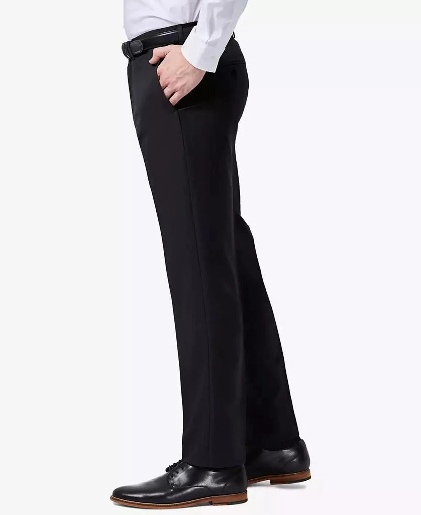 商品Haggar|Men's Premium Comfort Slim-Fit Performance Stretch Flat-Front Dress Pants,价格¥311,第3张图片详细描述
