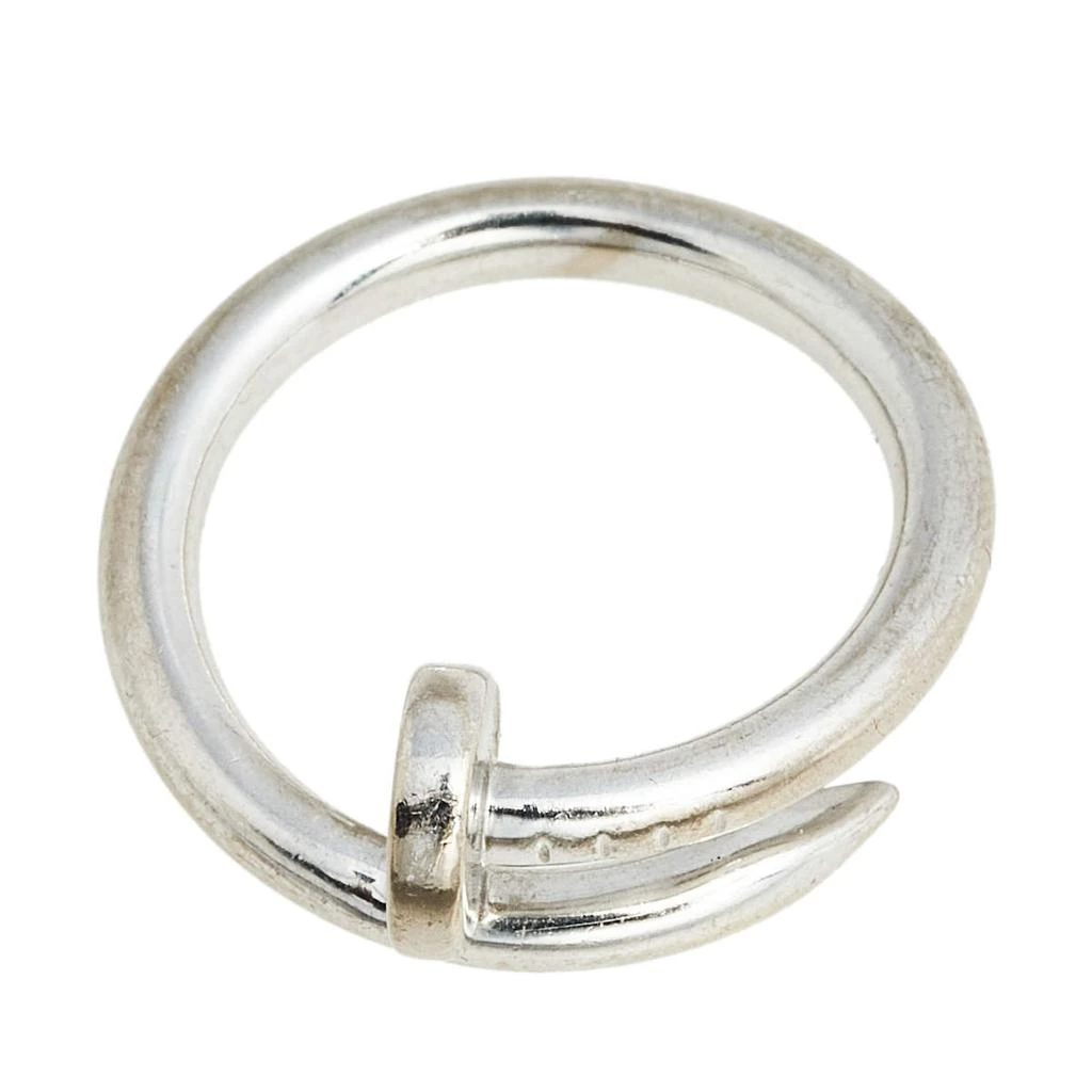 商品[二手商品] Cartier|Cartier Juste Un Clou 18k White Gold Ring Size 56,价格¥11190,第5张图片详细描述