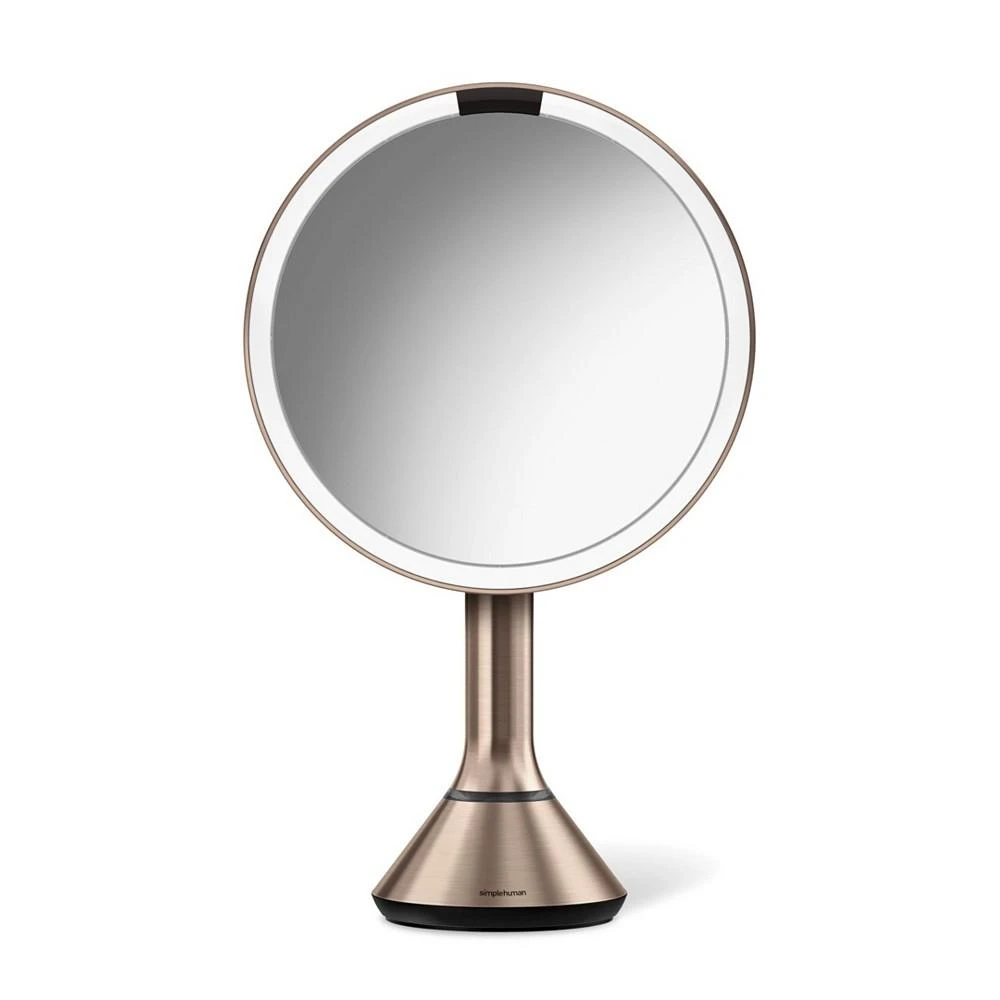 商品[国内直发] simplehuman|【无法充电】8" Round Sensor Makeup Mirror with Touch-Control Dual Light Settings,价格¥712,第1张图片