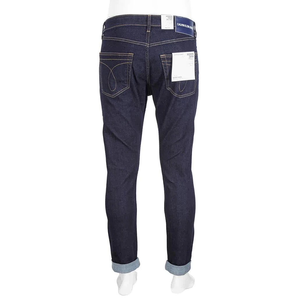 商品Calvin Klein|Calvin Klein Mens Modern Taper Fit Jeans, Waist Size 30,价格¥424,第3张图片详细描述