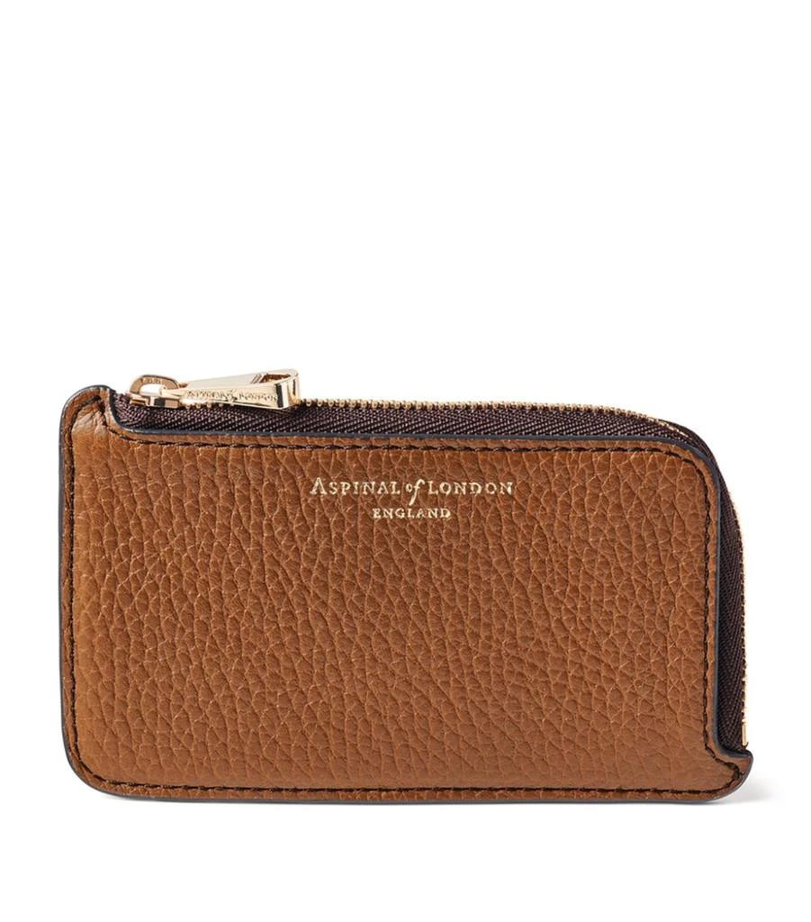 商品Aspinal of London|Small Leather Zipped Card Holder,价格¥904,第2张图片详细描述