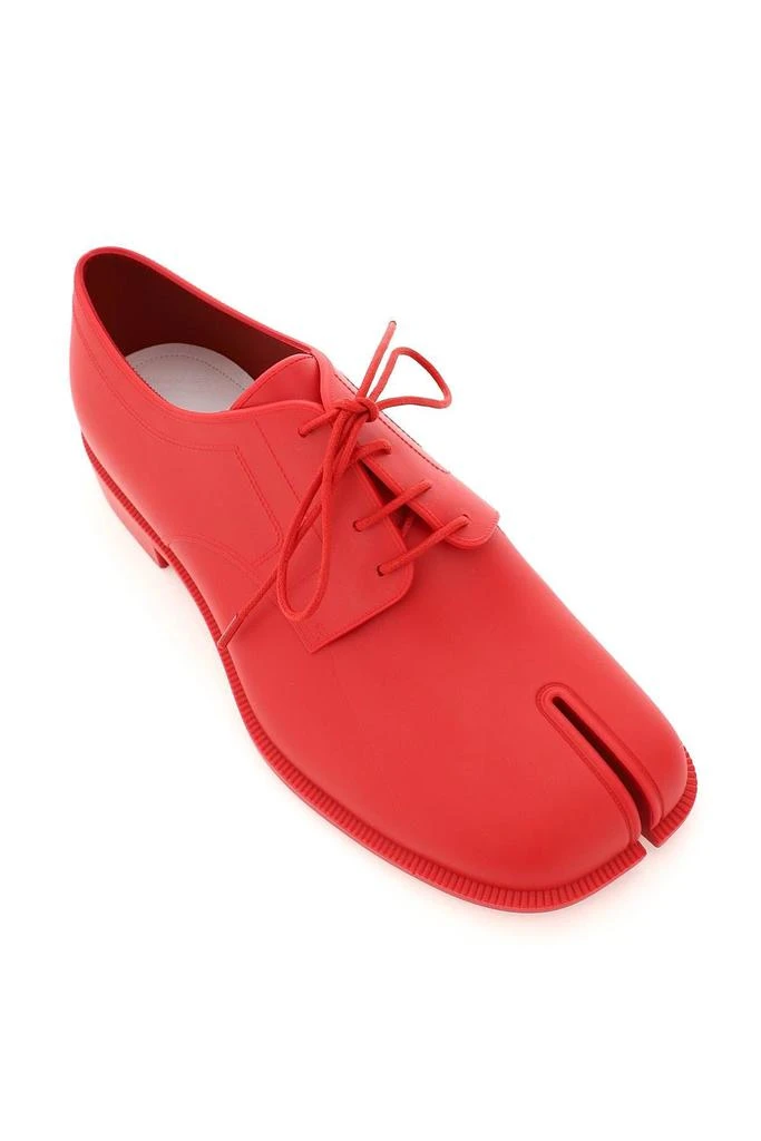 商品MAISON MARGIELA|TABI PVC LACE-UP SHOES,价格¥2019,第4张图片详细描述