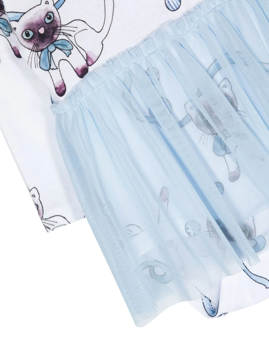 商品Mini Rodini|Mini Rodini 女童套装 1100005150BLIGHTBLUE 花色,价格¥594,第3张图片详细描述