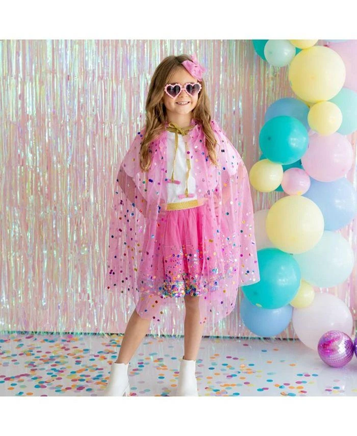 商品Sweet Wink|Girls' Confetti Cape - Little and Big Kid,价格¥227,第2张图片详细描述