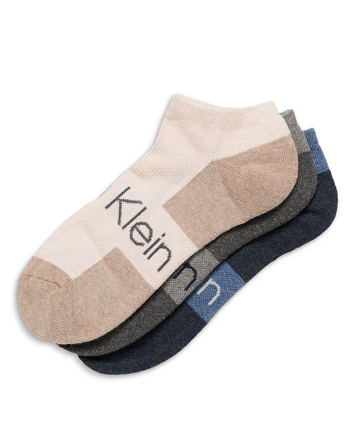 商品Calvin Klein|Cushioned Athletic No Show Socks - 3 pk.,价格¥152,第1张图片