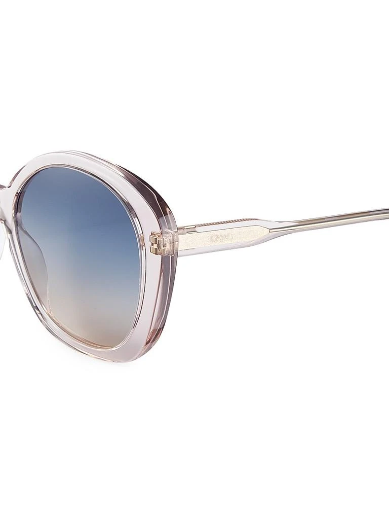 商品Chloé|Xena 55MM Geometric Sunglasses,价格¥2539,第3张图片详细描述