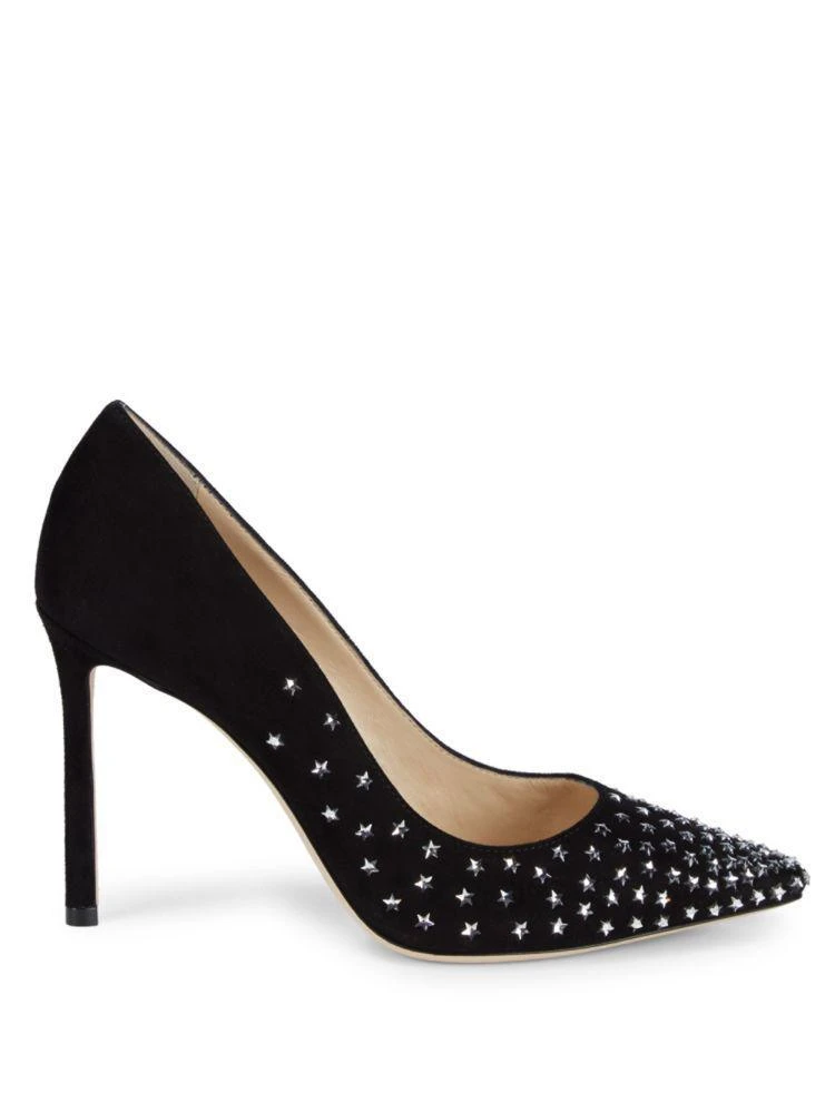 商品Jimmy Choo|Studded Suede Pumps,价格¥789,第5张图片详细描述